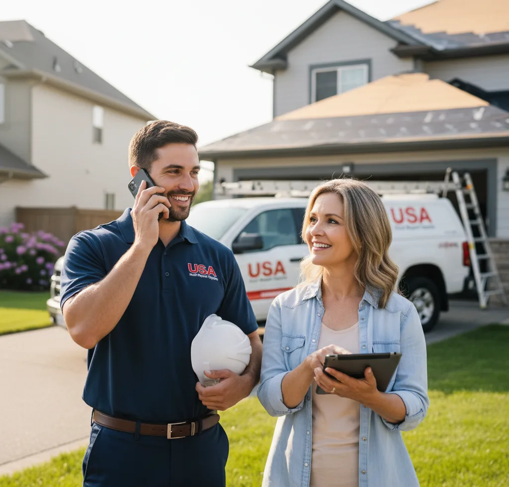 USA Roof Repair Experts customer support in Franklin Square